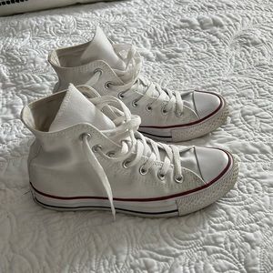 White High top converse